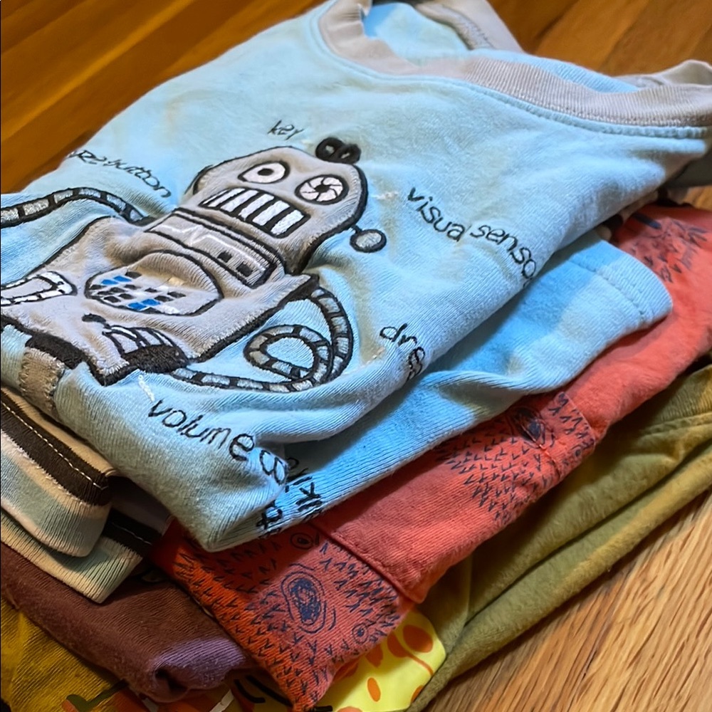 Robot Graphic T-Shirt Bundle